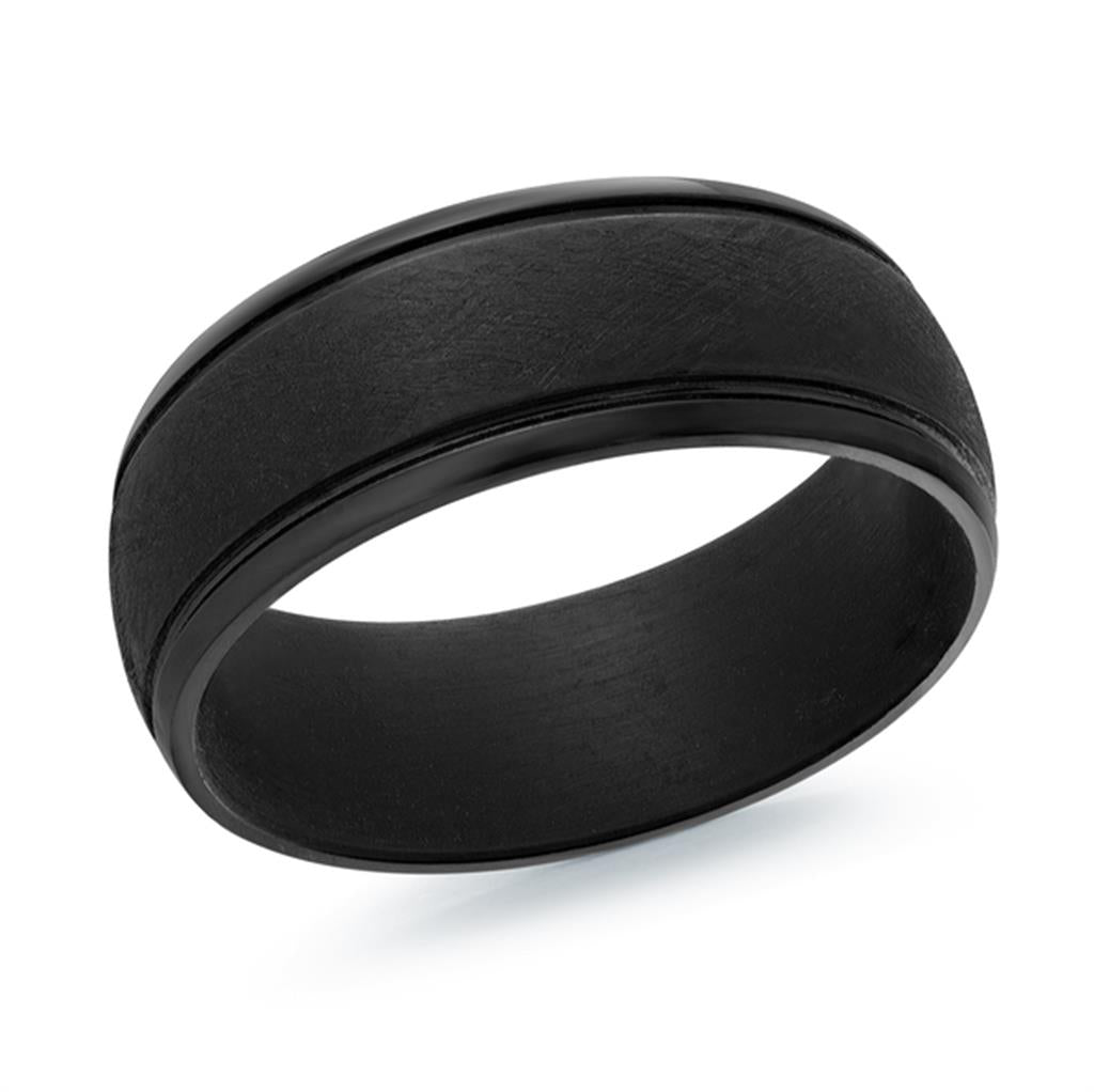 Black Tantalum Men's Ring