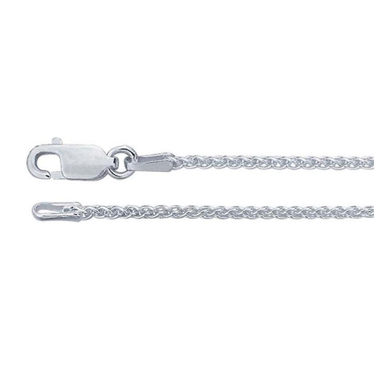 Sterling Silver Wheat Chain