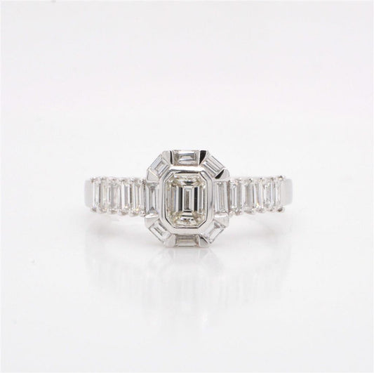 White Gold Diamond Ring