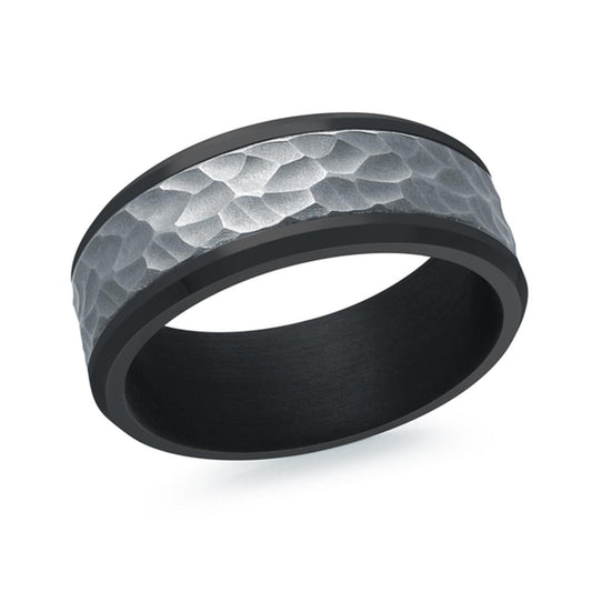 Black Tantalum Men's Ring