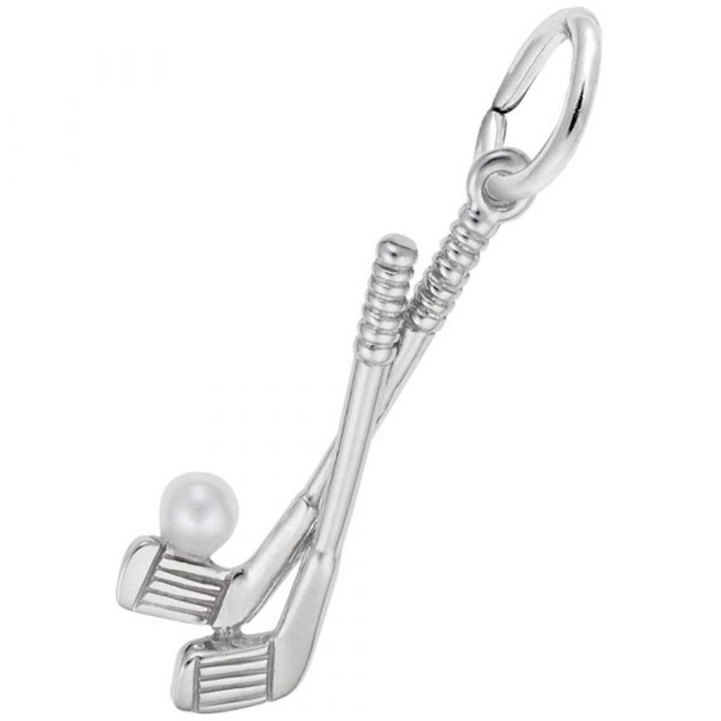 Sterling Silver Golf Clubs Charm