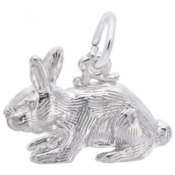 Sterling Silver Rabbit Charm, by Rembrandt