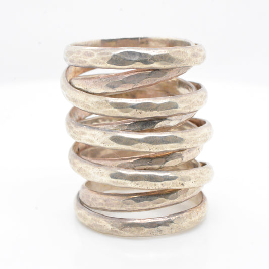 Sterling Silver Multi Layer Ring