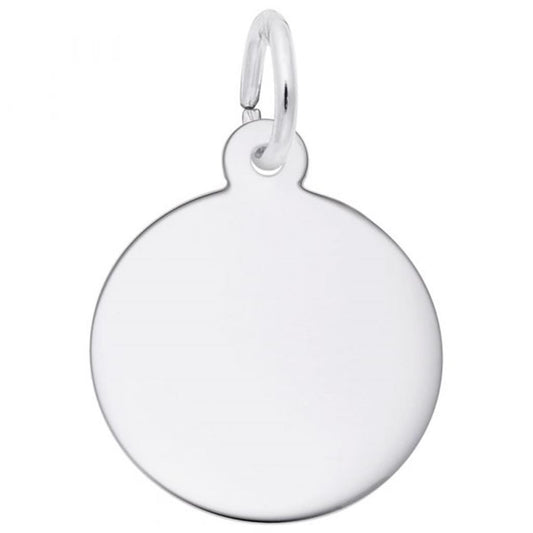 Petite Round Disc Charm