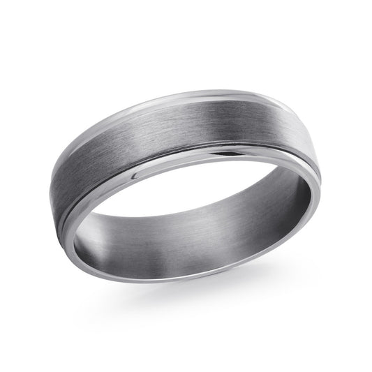 Grey Tantalum Men's Ring
