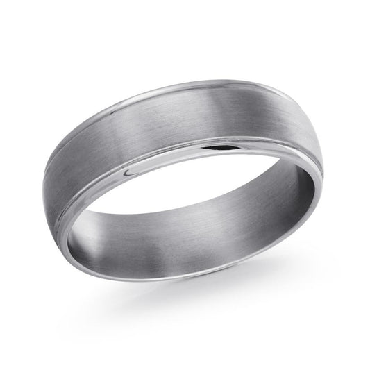 Grey Tantalum Men's Ring