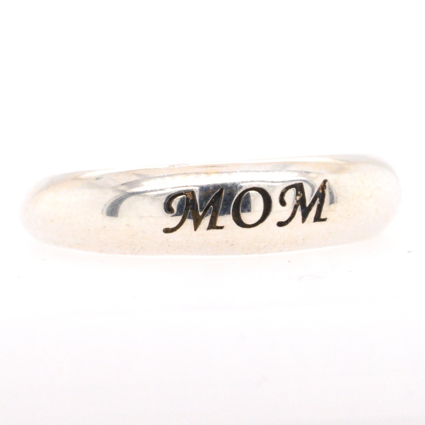 925 Silver "MOM" Ring | Estate Collection