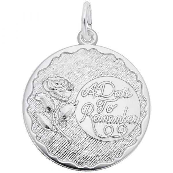 A Date to Remember with Rose Disc Charm
