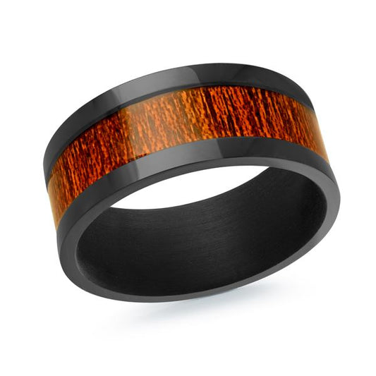 Black Tantalum Men's Ring