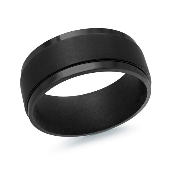 Black Tantalum Men's Ring