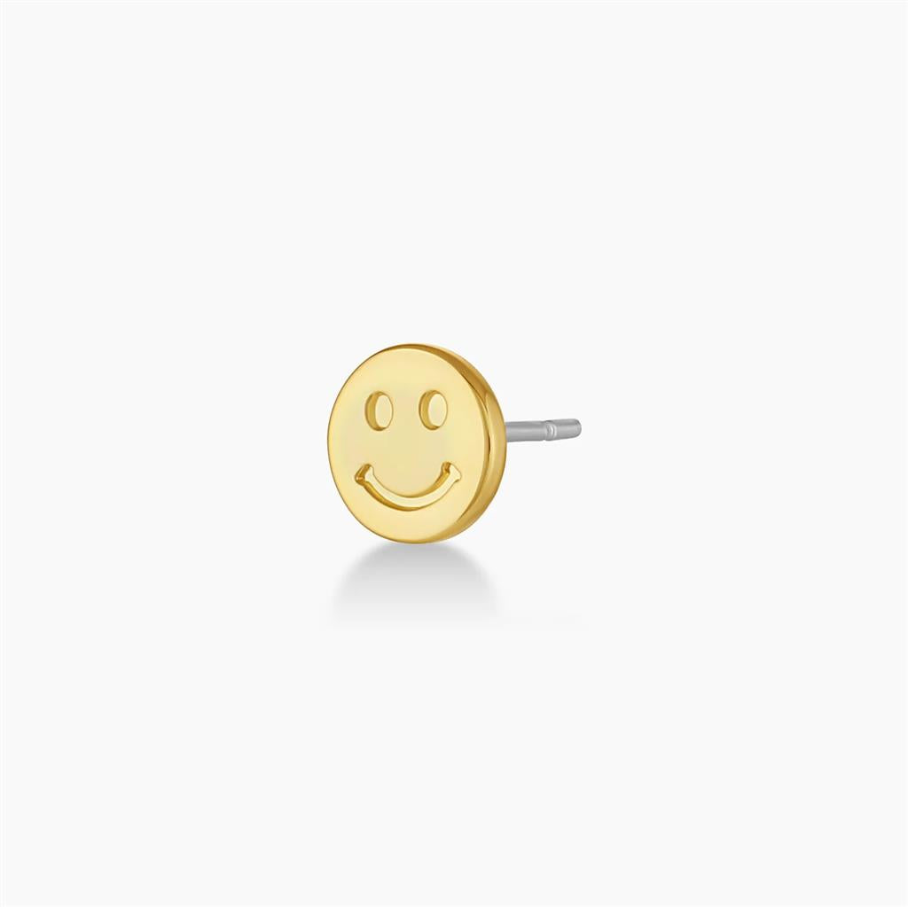 Smiley Charm Stud