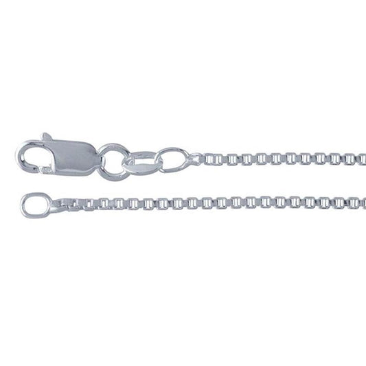 Sterling Silver Venetian Box Chain