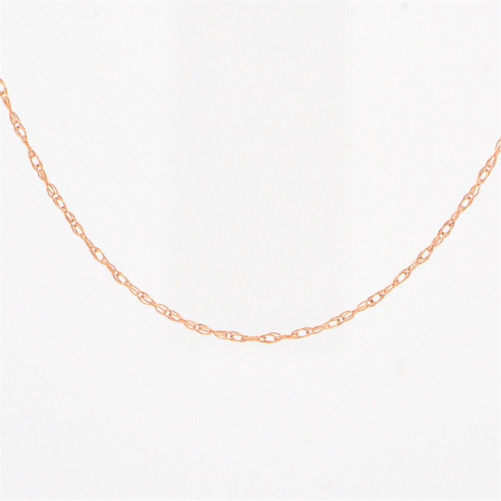 Rosé 14 Karat Fine Rope Chain