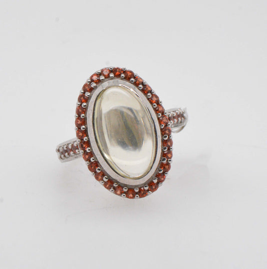 Vintage Moonstone Diana Cocktail Ring