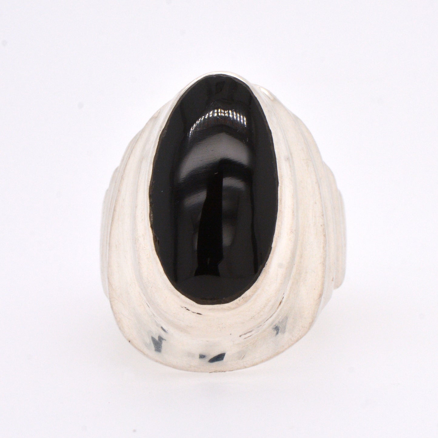 Sterling Silver and Black Onyx Ring