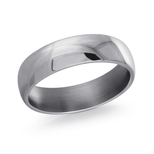 Grey Tantalum Men's Ring